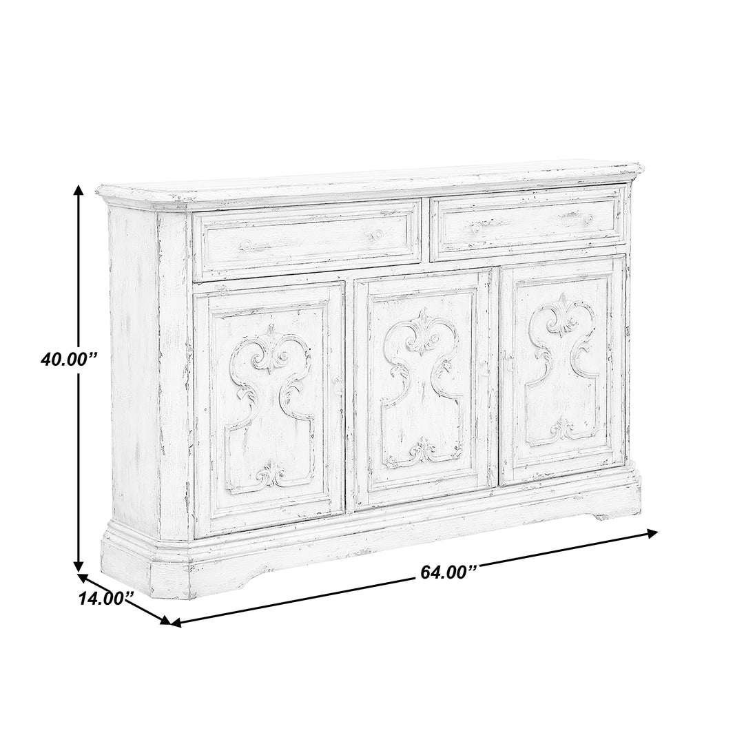 Three Door/Two Drawer Server