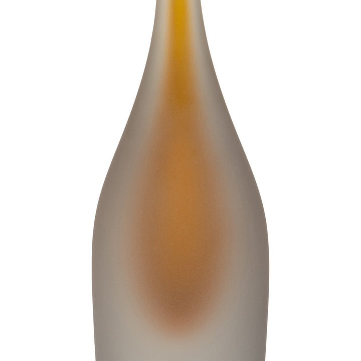 GLASS 14" DECOR, HONEY