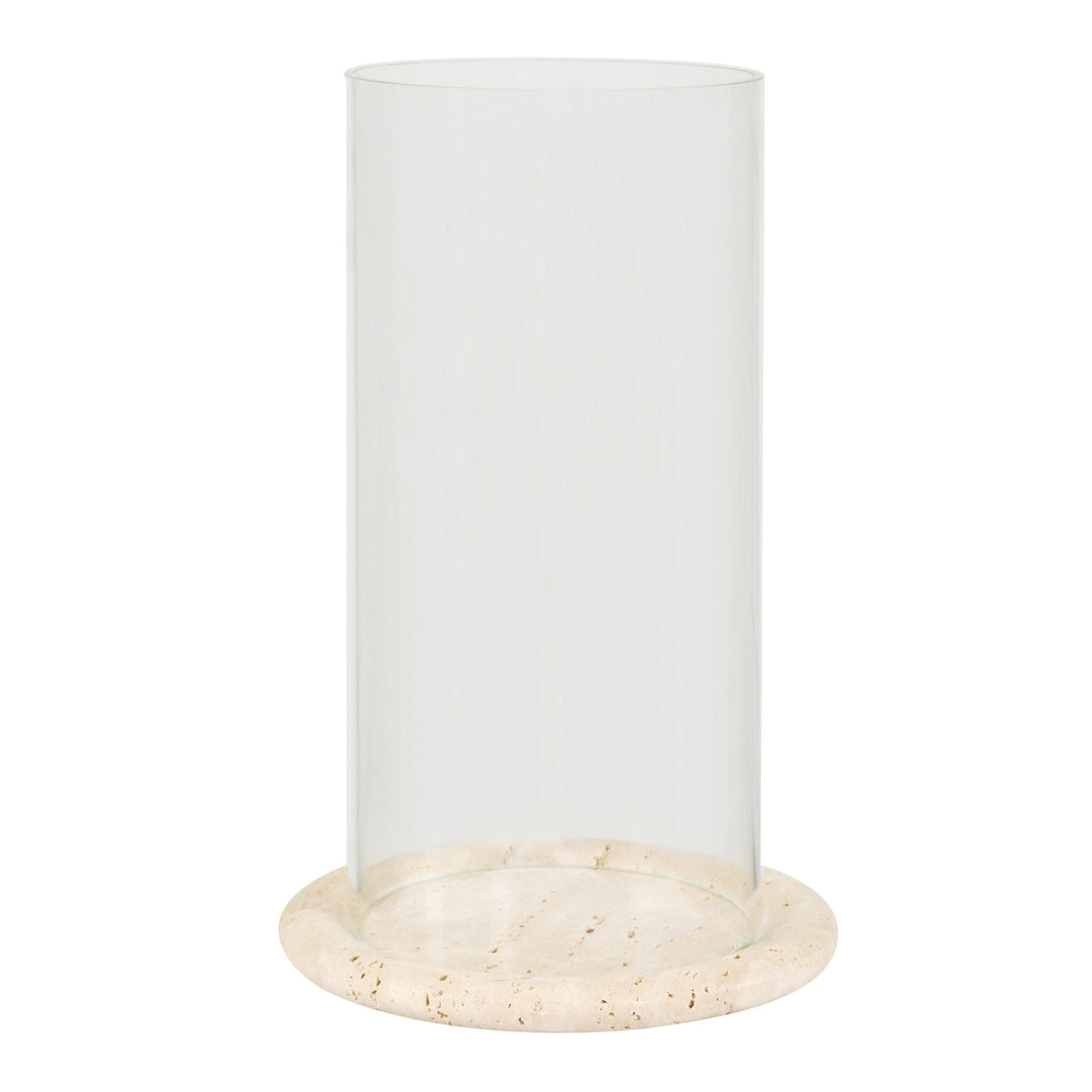 GLASS CANDLEHOLDER