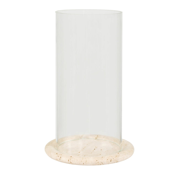 GLASS CANDLEHOLDER