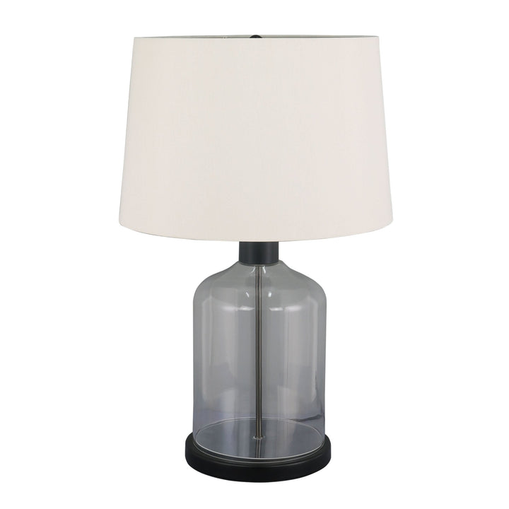 GLASS TABLE LAMP
