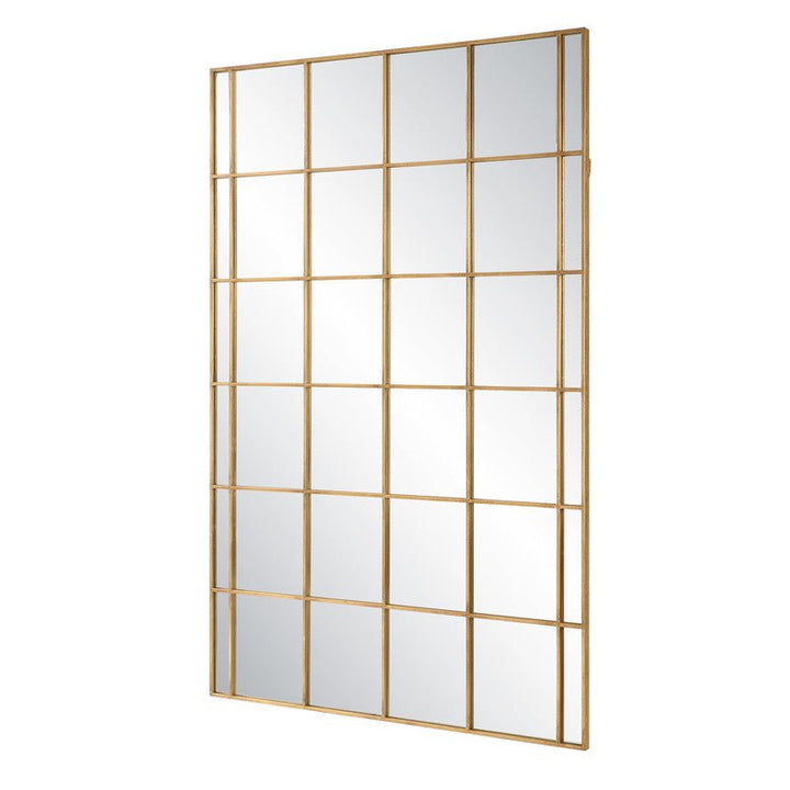 Small Grantola Rectangle Mirror, Silver