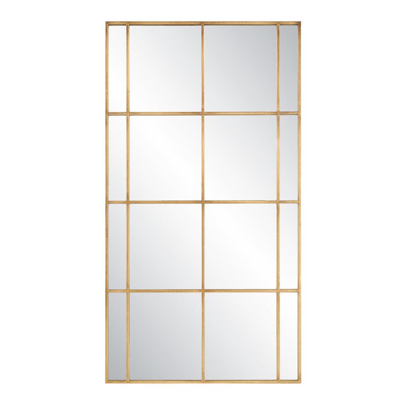 Small Grantola Rectangle Mirror, Silver