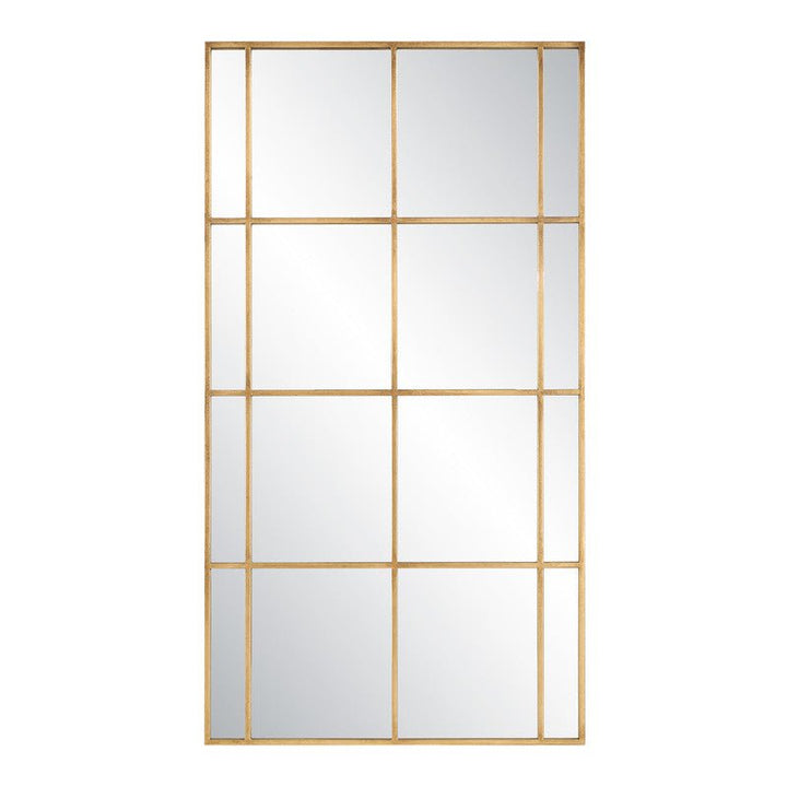 Small Grantola Rectangle Mirror, Silver
