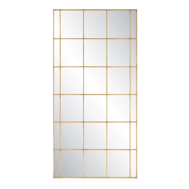 Small Grantola Rectangle Mirror, Silver