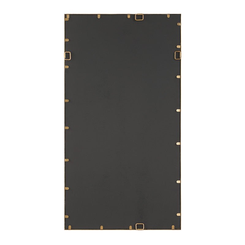 Small Grantola Rectangle Mirror, Silver