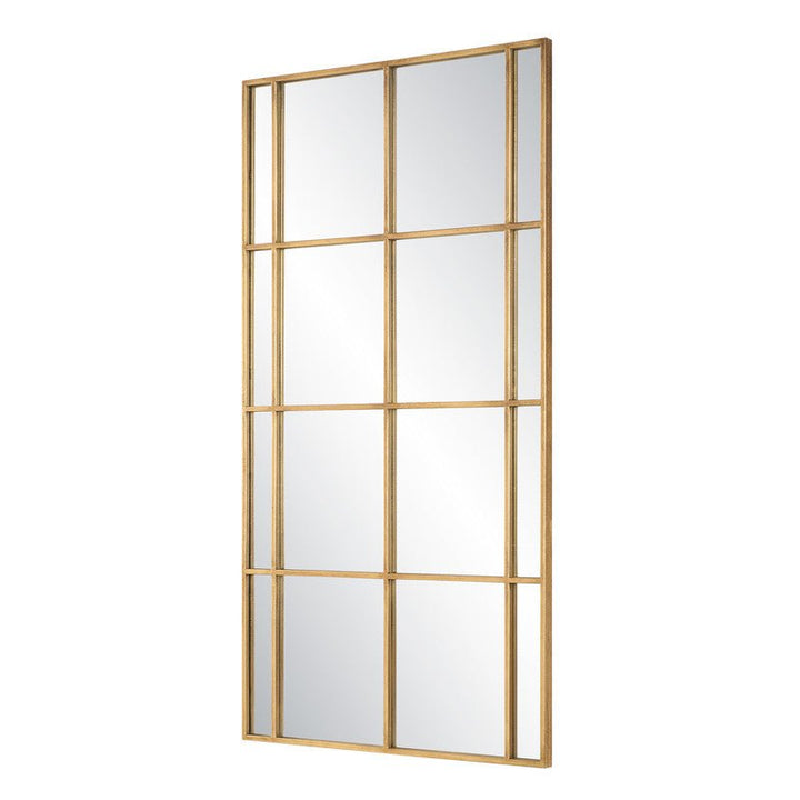 Small Grantola Rectangle Mirror, Silver