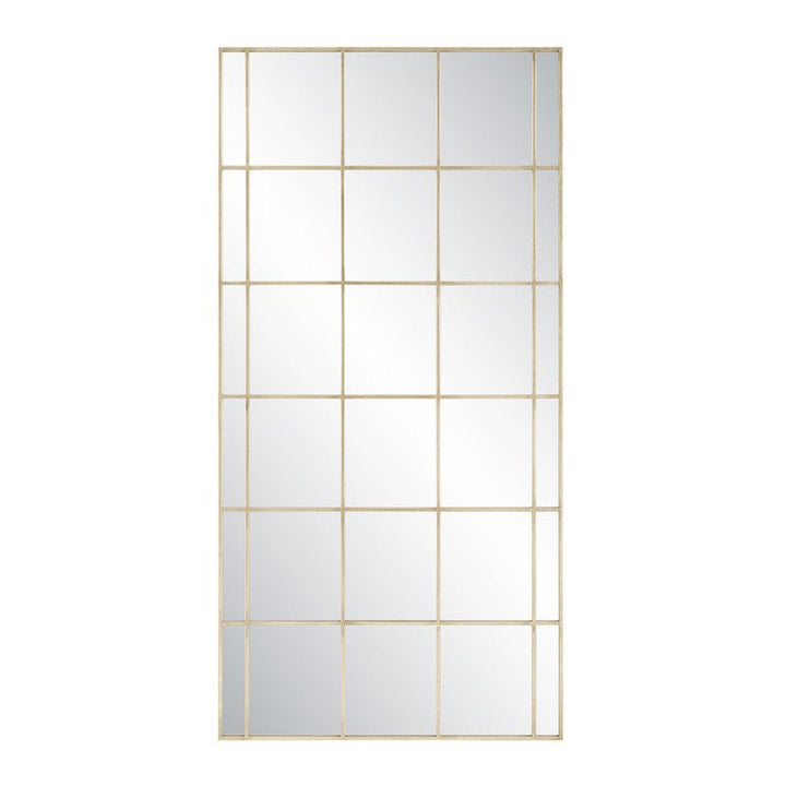 Small Grantola Rectangle Mirror, Silver
