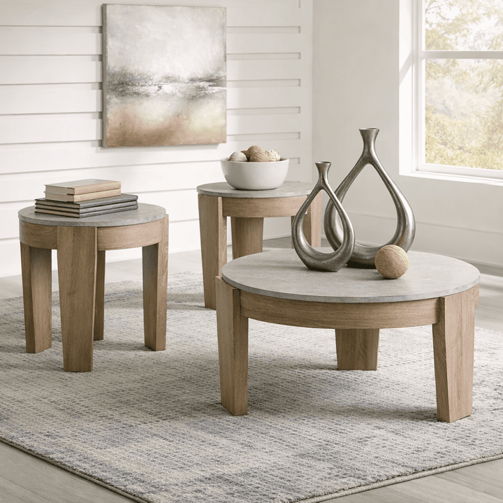 Monumental Sofa Set with Free Guystone Table (Set of 3)