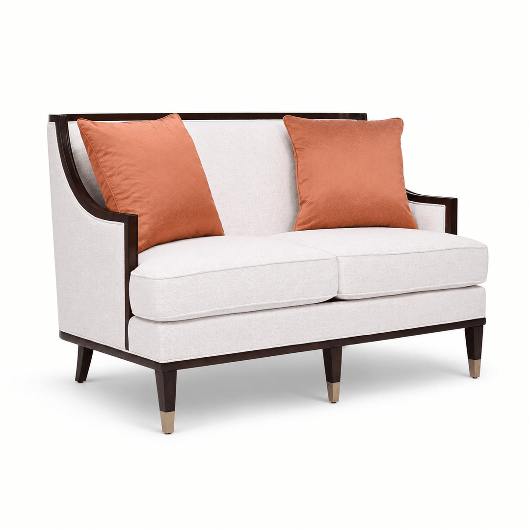 Harper Beige Straight Loveseat