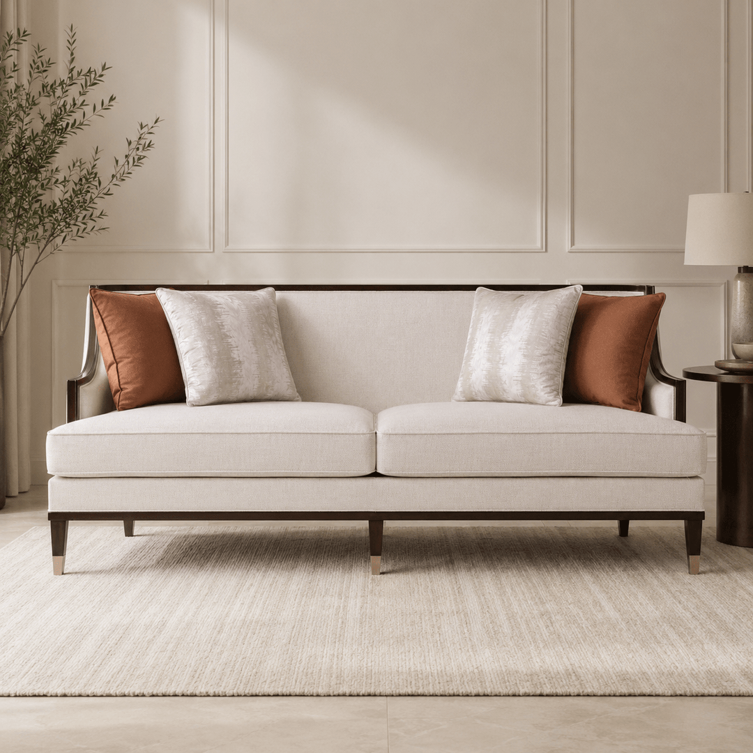 Harper Beige Straight Sofa
