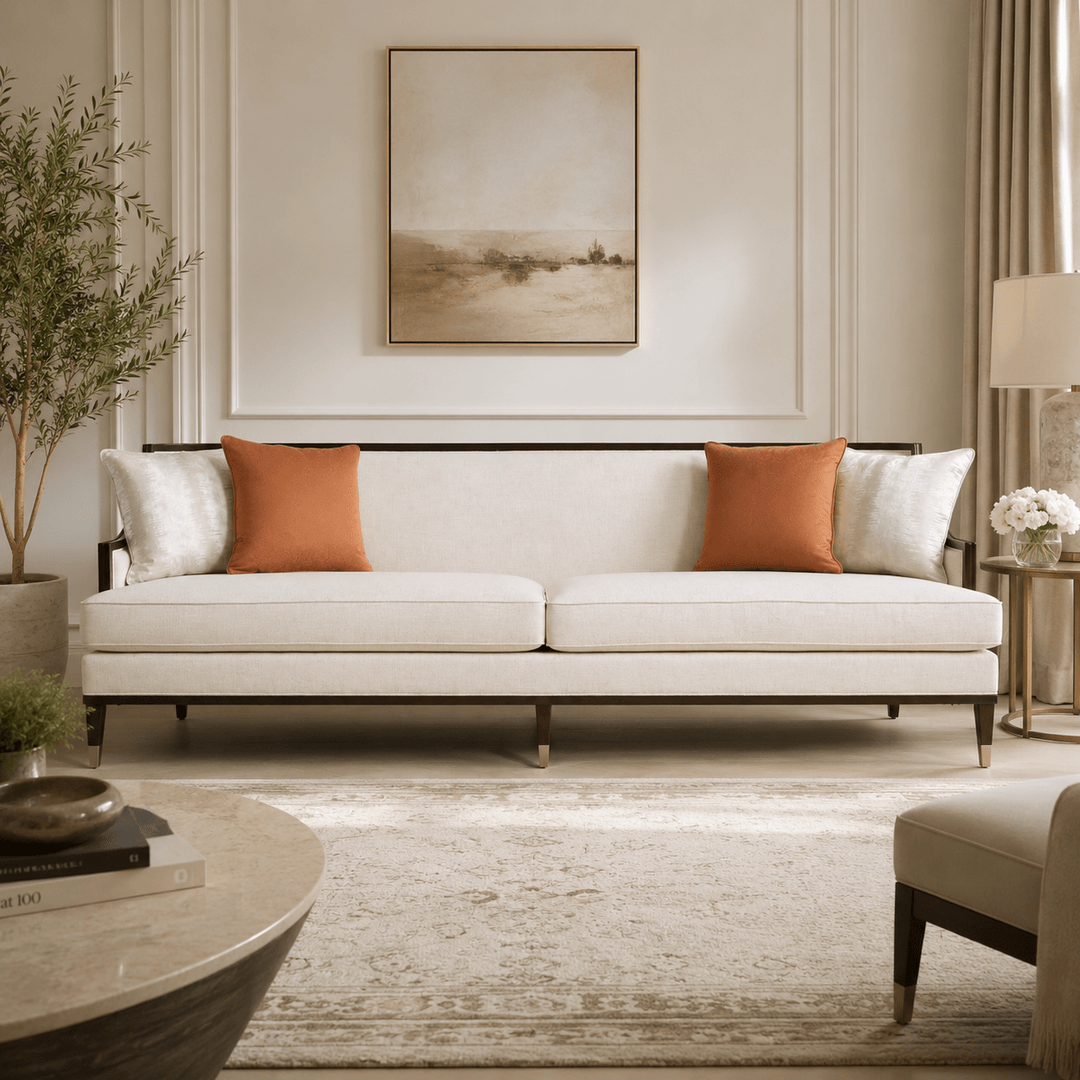 Harper Beige Straight XL Sofa