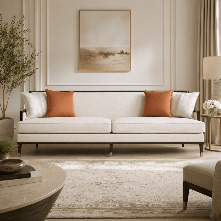 Harper Beige Straight XL Sofa