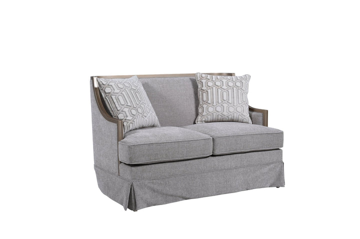 Harper Quartz Straight Loveseat Skirting