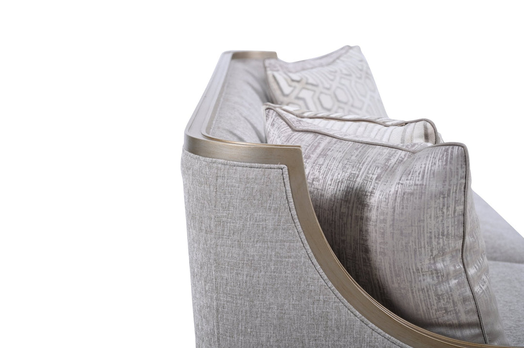 Harper Quartz Straight Sofa