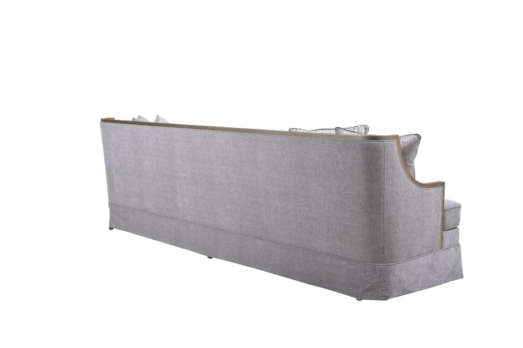Harper Quartz Straight Super XL Sofa Skirting