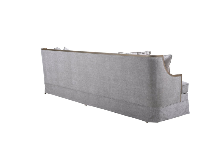 Harper Quartz Straight Super XL Sofa Skirting
