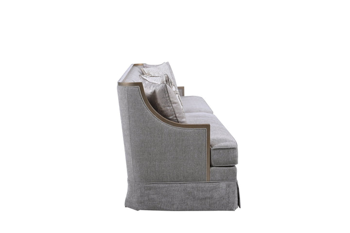Harper Quartz Straight Super XL Sofa Skirting