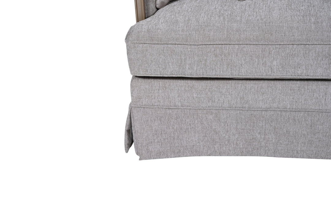 Harper Quartz Straight XL Sofa Skirting