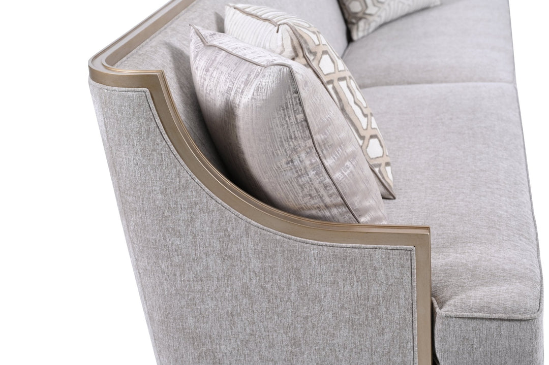 Harper Quartz Straight XL Sofa Skirting