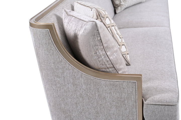 Harper Quartz Straight XL Sofa Skirting