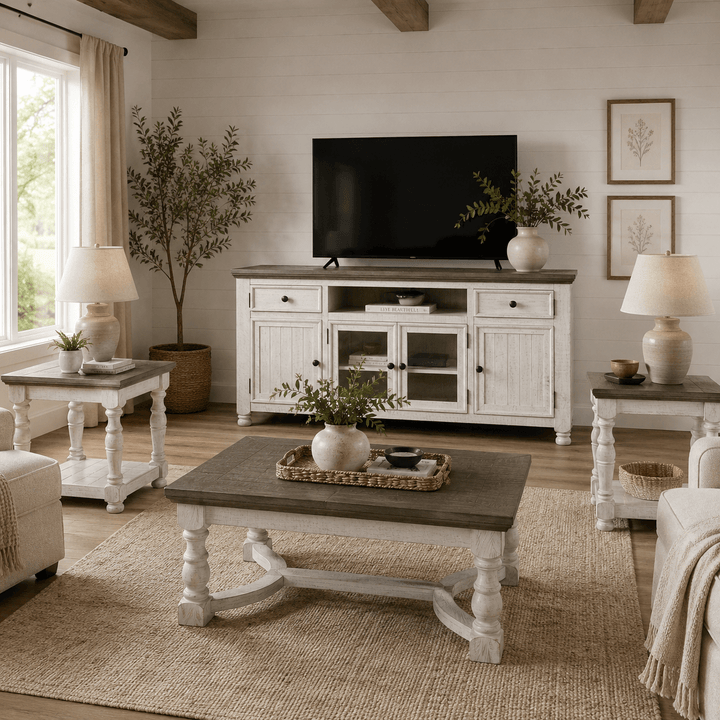 Havalance Table Set With TV Stand