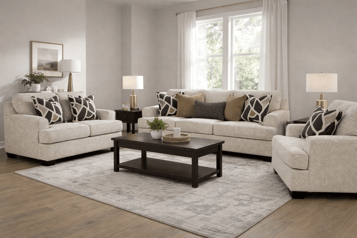 Heartcort Sofa Set with  Garnilly Table (Set of 3) offer