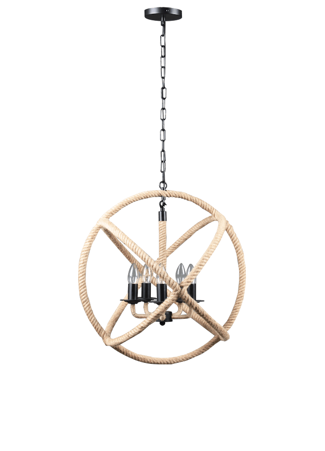 Hemp Roped Chandelier