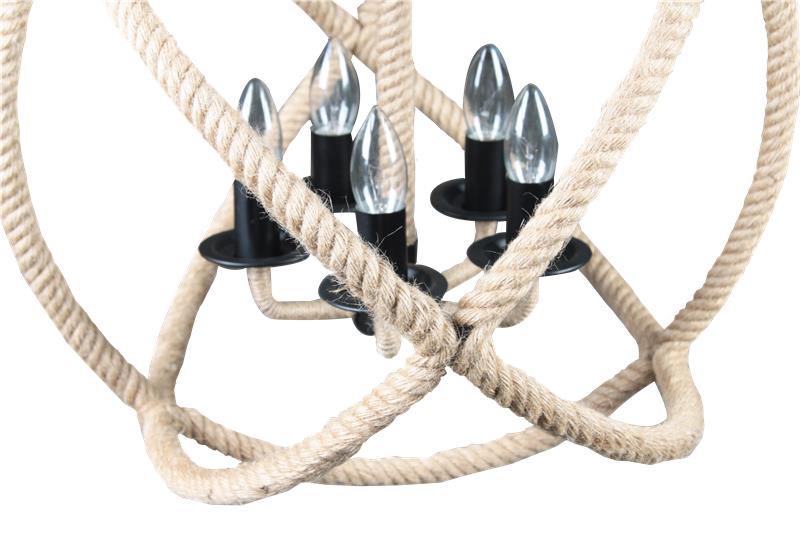 Hemp Roped Chandelier