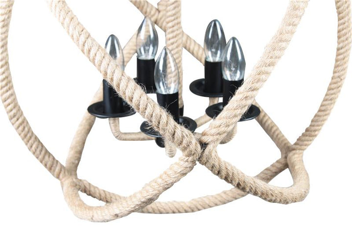 Hemp Roped Chandelier