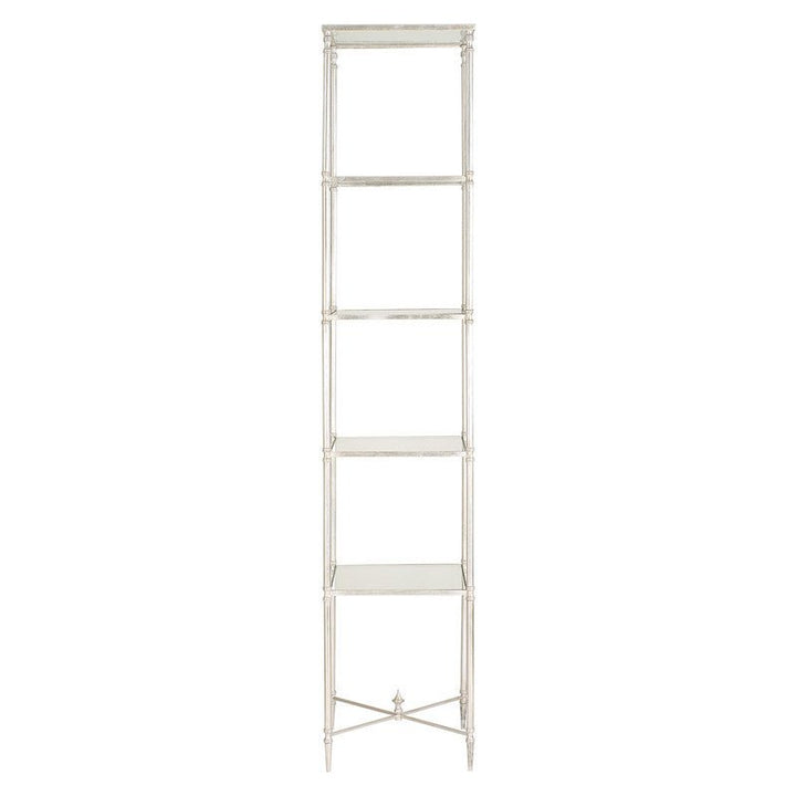 Henzler 50 W x 203 H x 40 D Silver 5 Shelfs Etagere