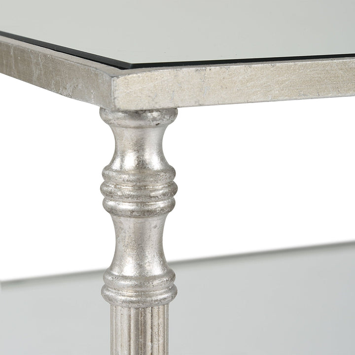 Henzler Rectangle Coffee Table with Mirror Top