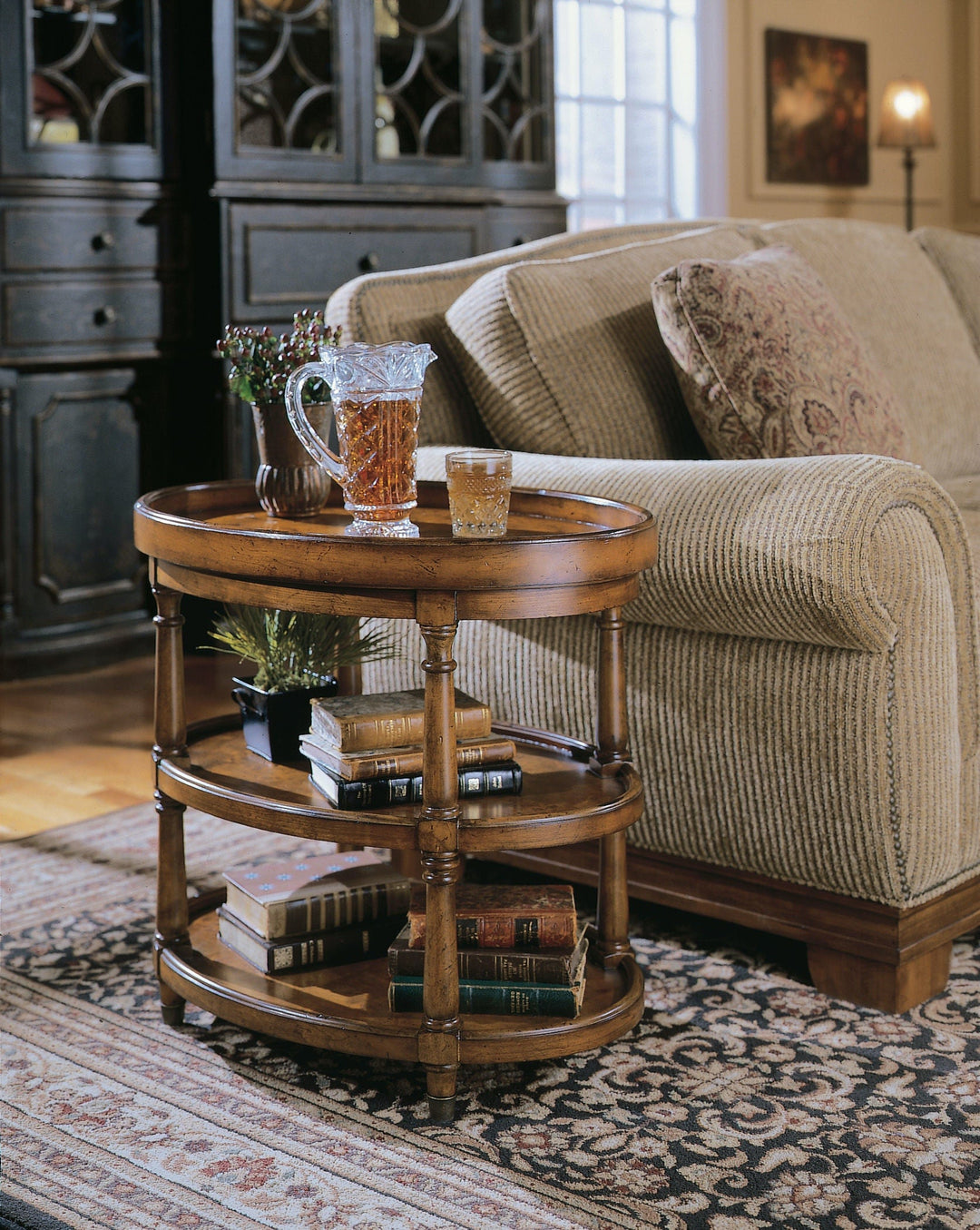 Oval Accent Table