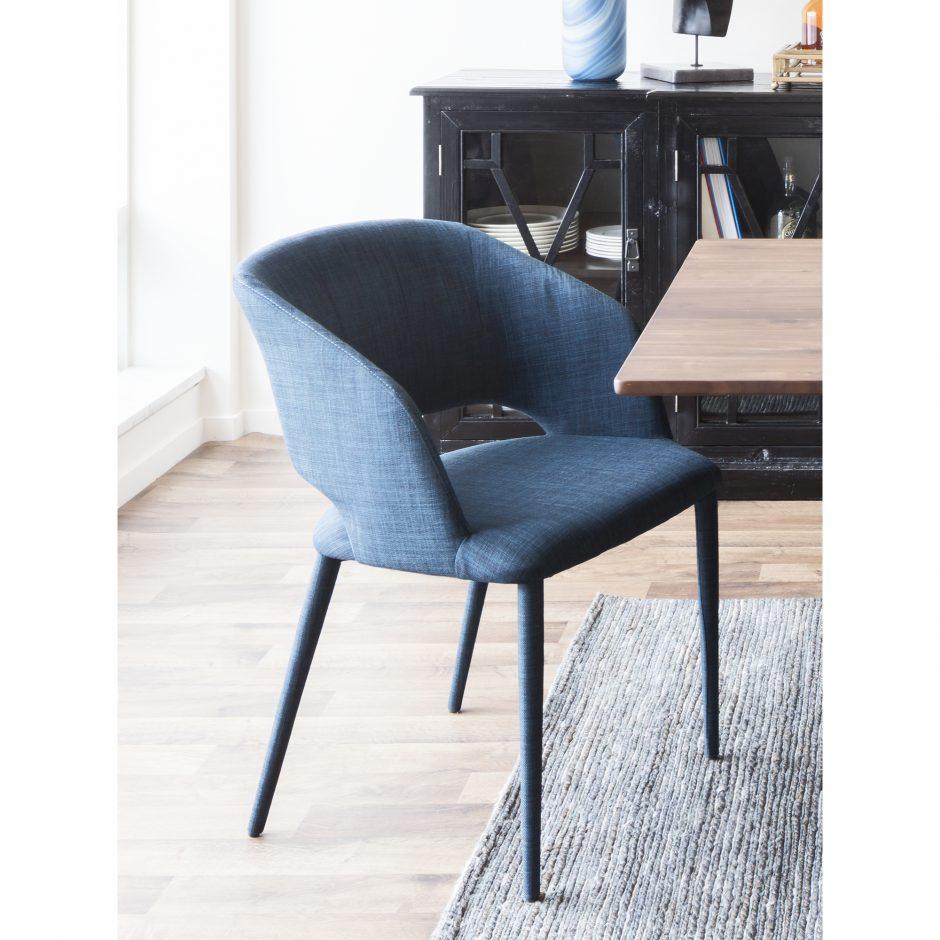 William Dining Chair Navy Blue