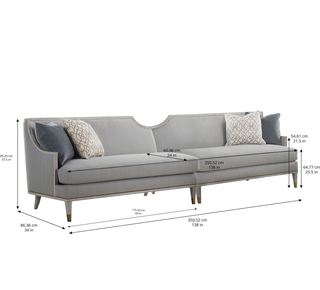 Intrigue - Harper Sofa ( 214cm - 358cm)