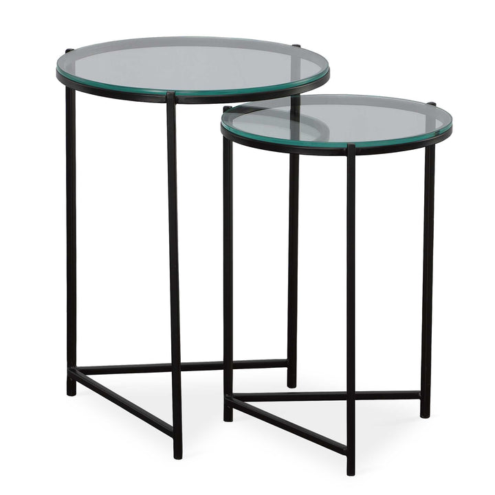Iron Nesting Tables, S/2