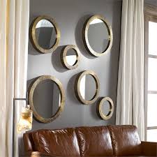 Novara Round Mirrors, S/3