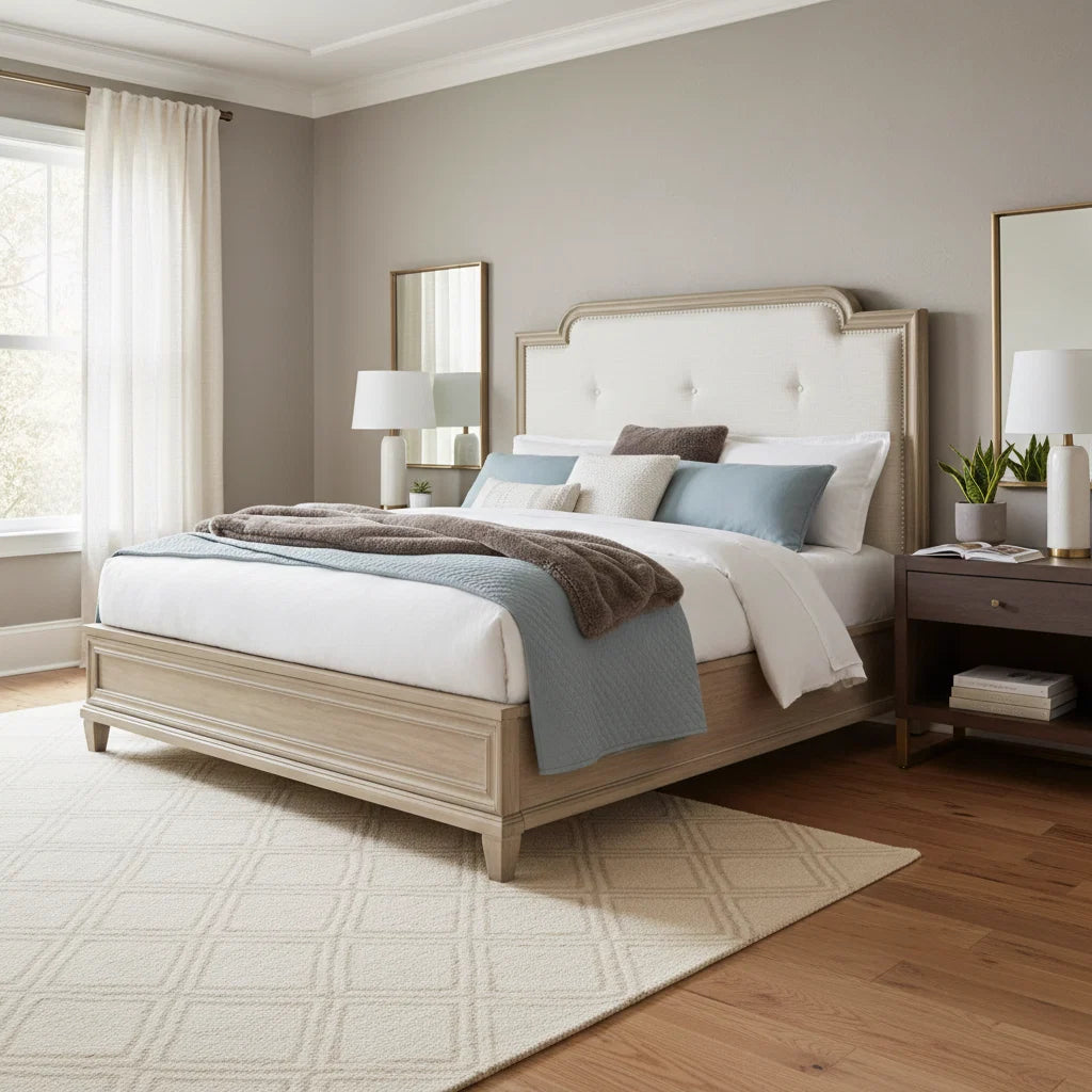 Jorlaina King Bedroom Set with SM1660CK Mattress Offer