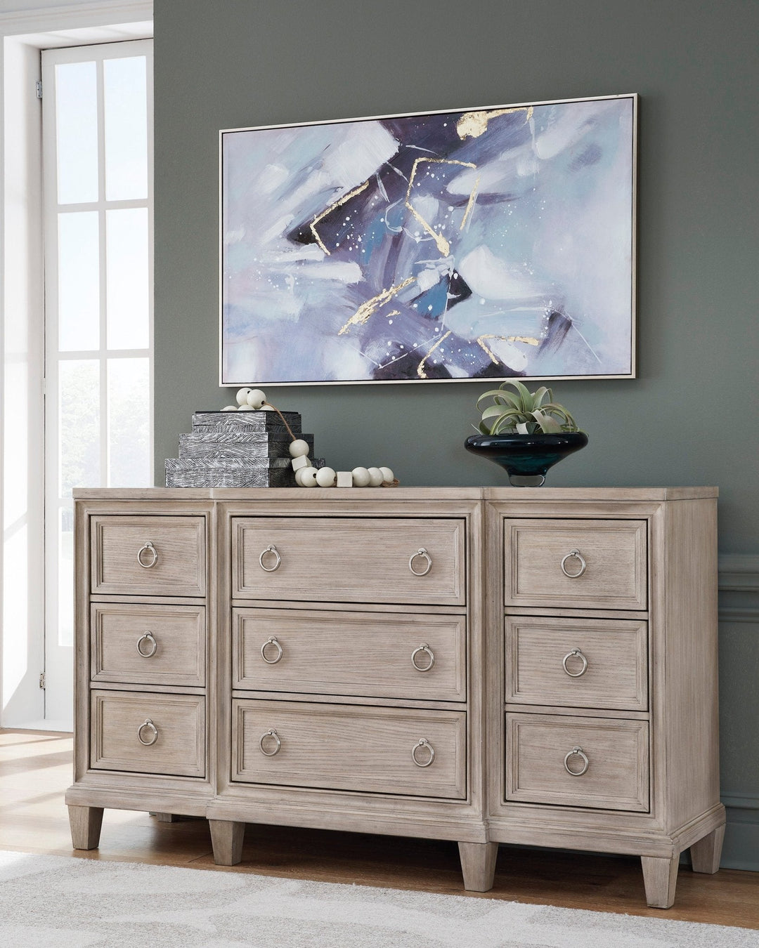 Jorlaina King Bedroom Set with SM1660CK Mattress Offer
