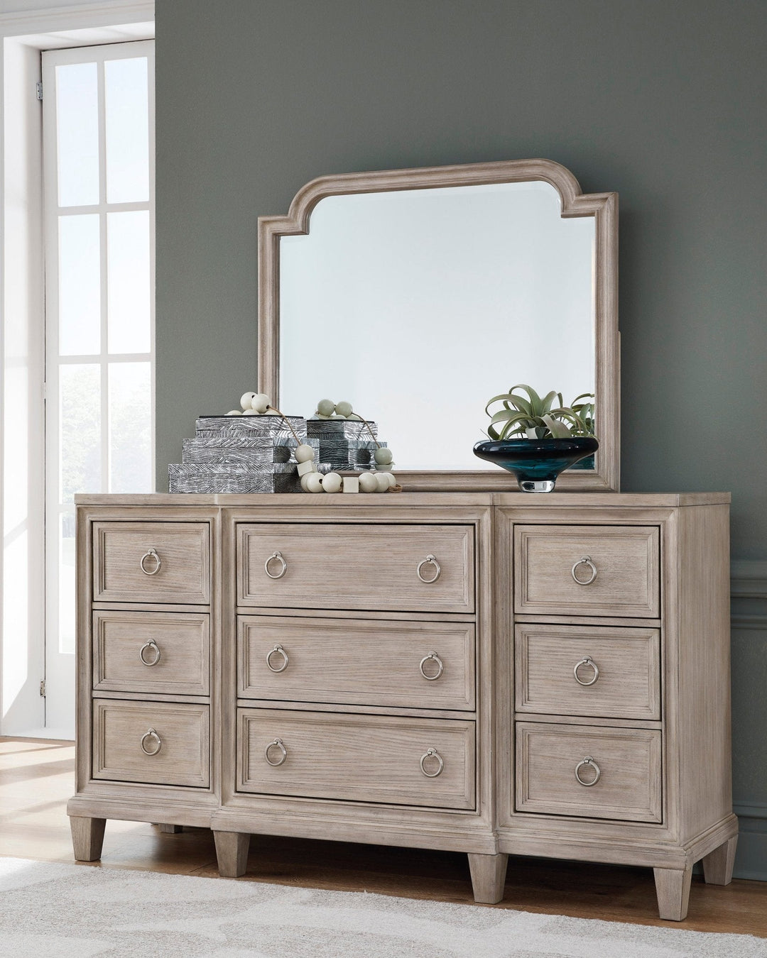 Jorlaina King Bedroom Set with SM1660CK Mattress Offer