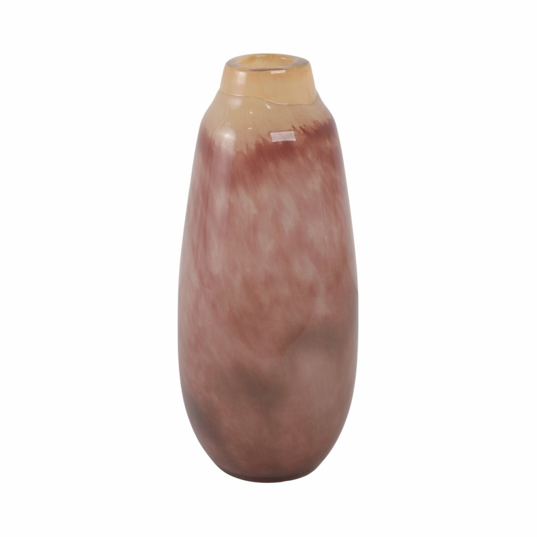 KANO MAUVE GLASS VASE