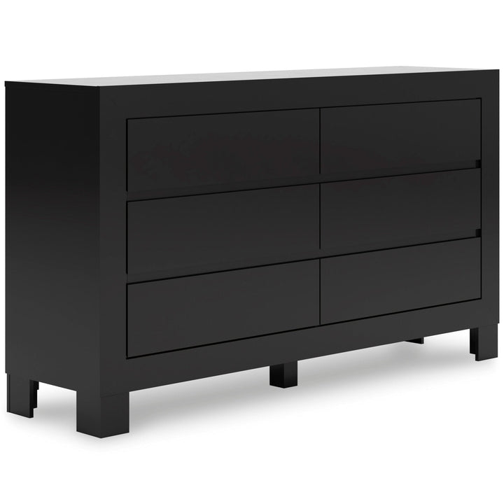 Kasteiner Six Drawer Dresser and Mirror