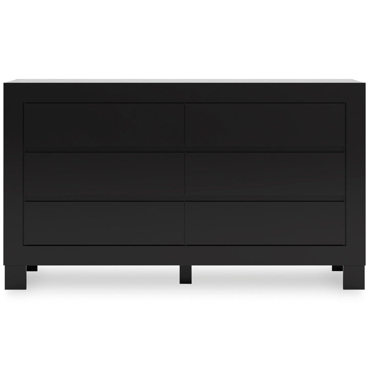 Kasteiner Six Drawer Dresser and Mirror