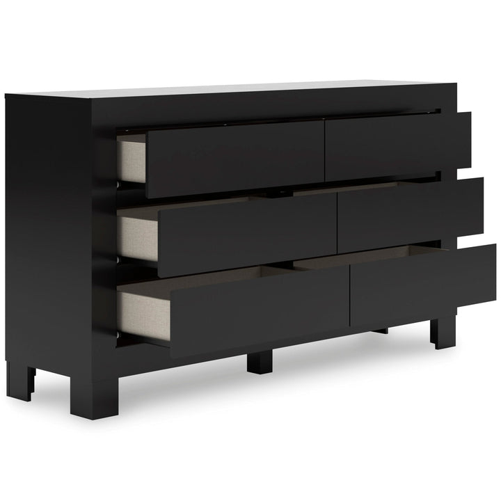Kasteiner Six Drawer Dresser and Mirror