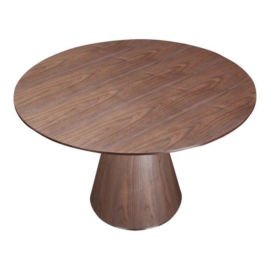 Otago Dining Table Round Walnut