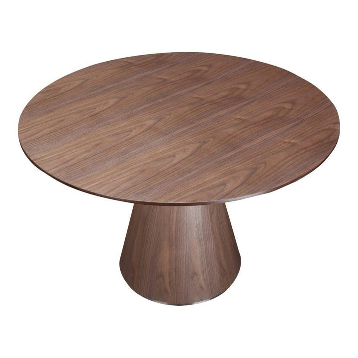 Otago Dining Table Round Walnut