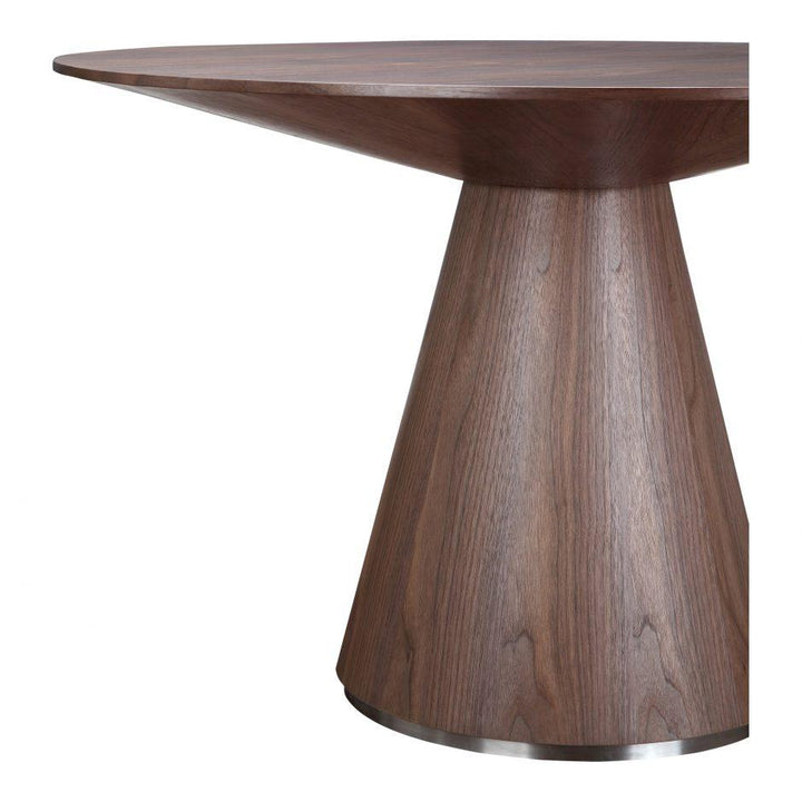 Otago Dining Table Round Walnut