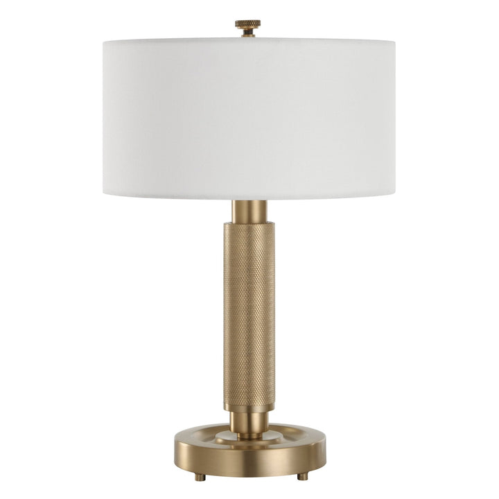 Knurl Mini Lamp - Brass