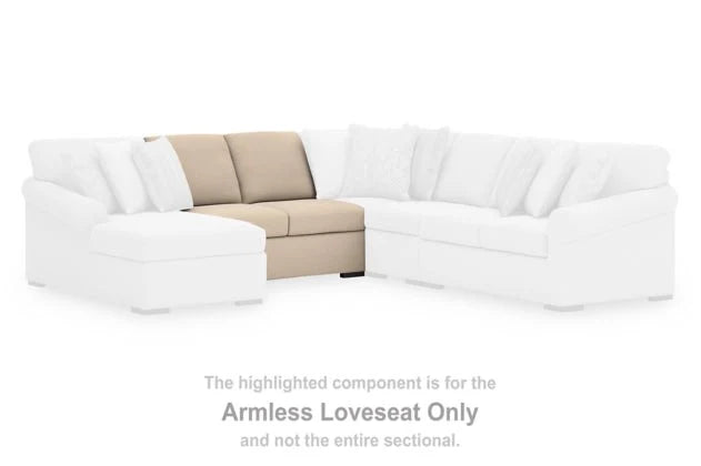 LadyMae 4-Piece Sectional with Chaise
