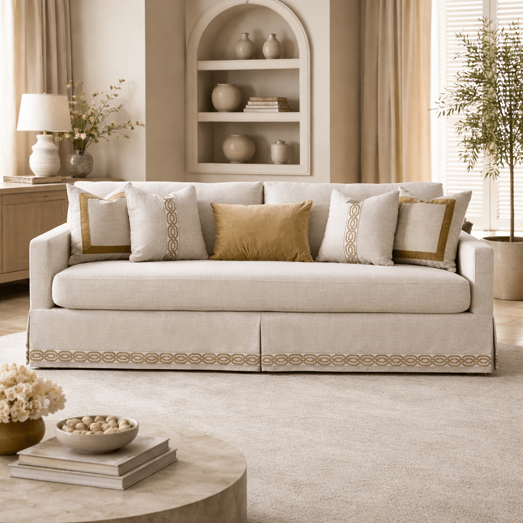 Lamia Beige Sofa